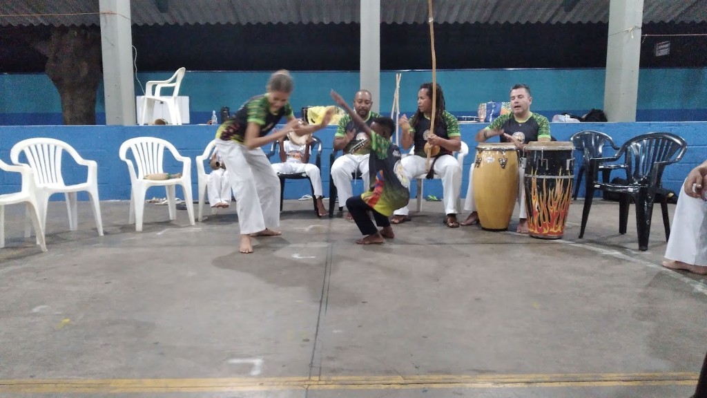Roda de Capoeira na academia