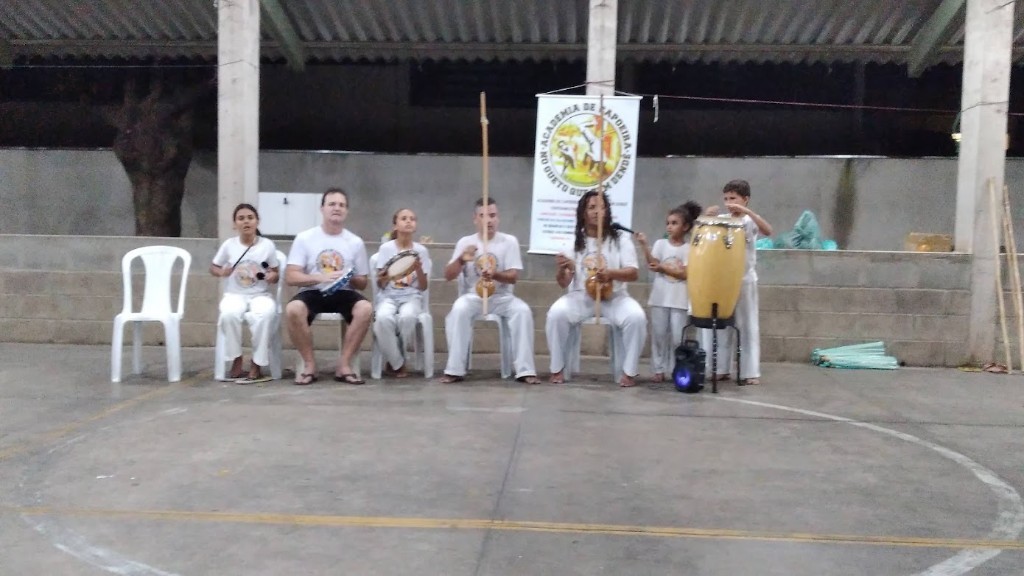 Bateria de Capoeira — berimbau, pandeiro e atabaque